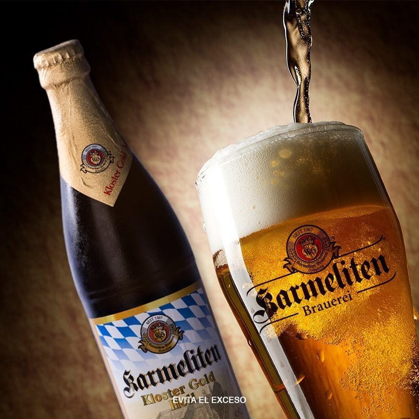Cerveza Karmeliten Kloster Gold Hell 500ml