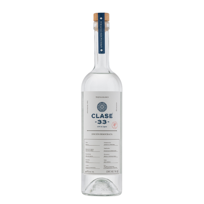 Tequila Clase 33 Edición Democracia Blanco 750 Ml