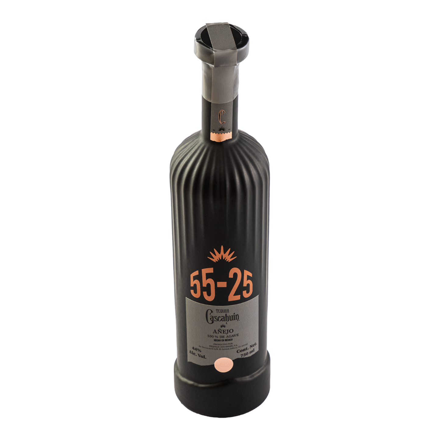Tequila Cascahuín 55-25 Añejo 44 750 Ml