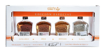 Tequila Don Cayo Edición Especial Four Pack 50ml