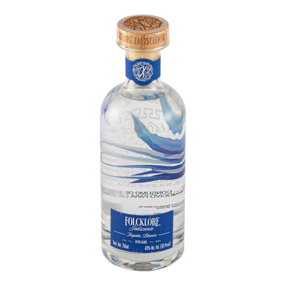 Tequila Folcklore Jalisciense Blanco 750 Ml