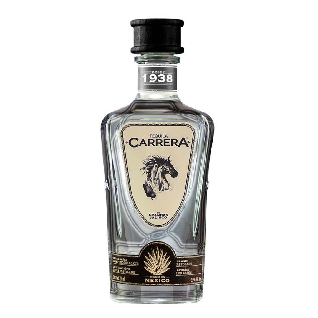 Tequila Carrera Reposado Cristalino 750 Ml