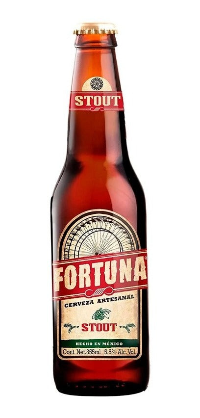 Cerveza Artesanal Fortuna Stout 355 Ml