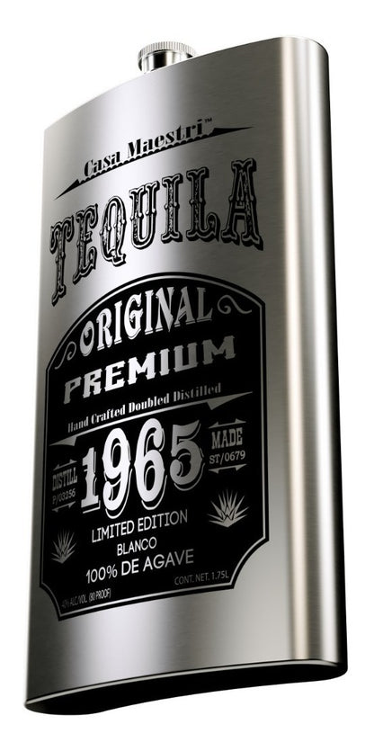 Tequila Casa Maestri Blanco (flask) 1750 Ml