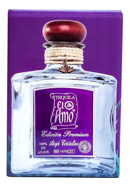 Tequila El Amo Cristalino Edición Especial Premium 750ml