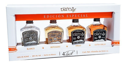 Tequila Don Cayo Edición Especial Four Pack 50ml