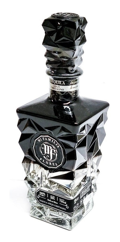 Tequila Mi Familia Flores Añejo Cristalino 750ml
