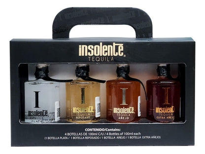 Four Pack Tequila Insolente 100ml C/u
