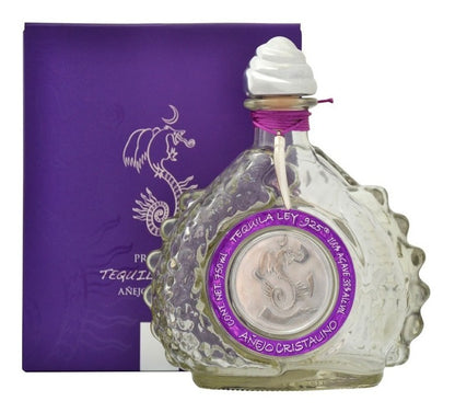 Tequila Ley 925 Añejo Cristalino 750ml