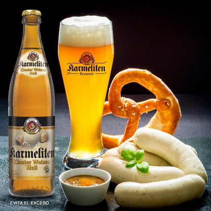 Cerveza Karmeliten Kloster Weizen Hell 500ml