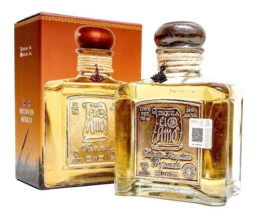 Tequila El Amo Reposado Edición Especial Premium 750ml