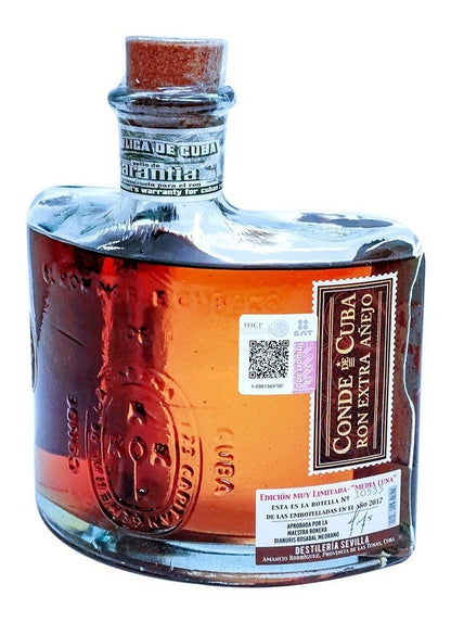 Ron Conde De Cuba Extra Añejo 15 Años Edición Limitada 700ml