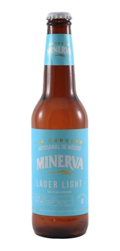 Cerveza Artesanal Minerva Light Lager 355ml