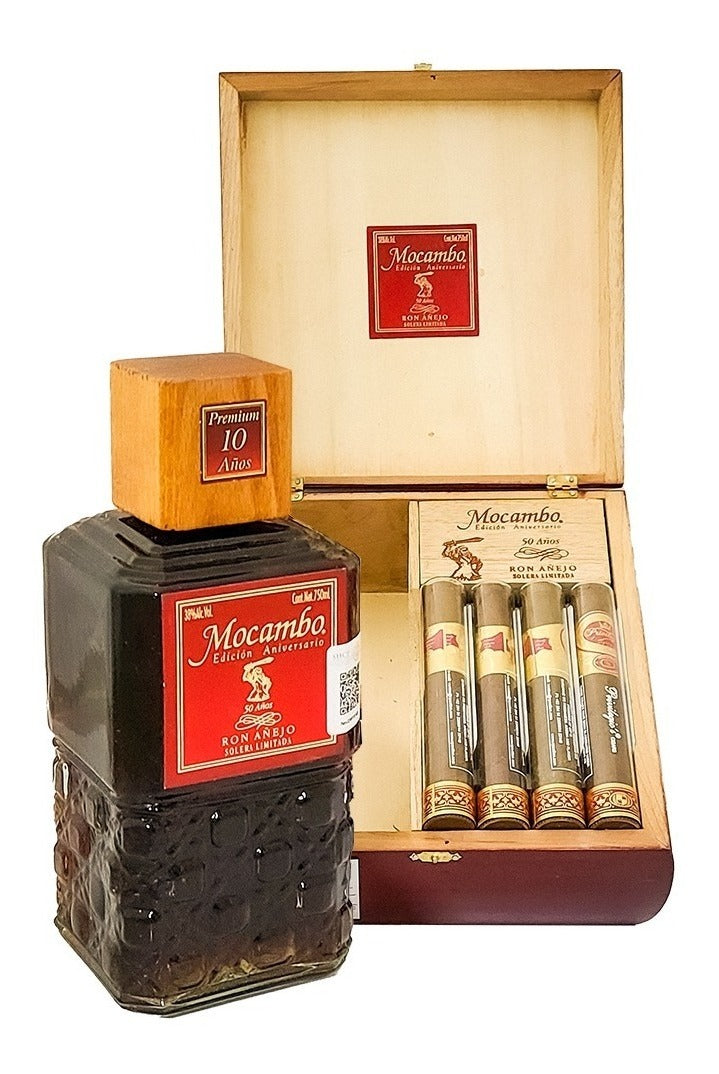 Ron Mocambo Solera 750ml Con Estuche Premium