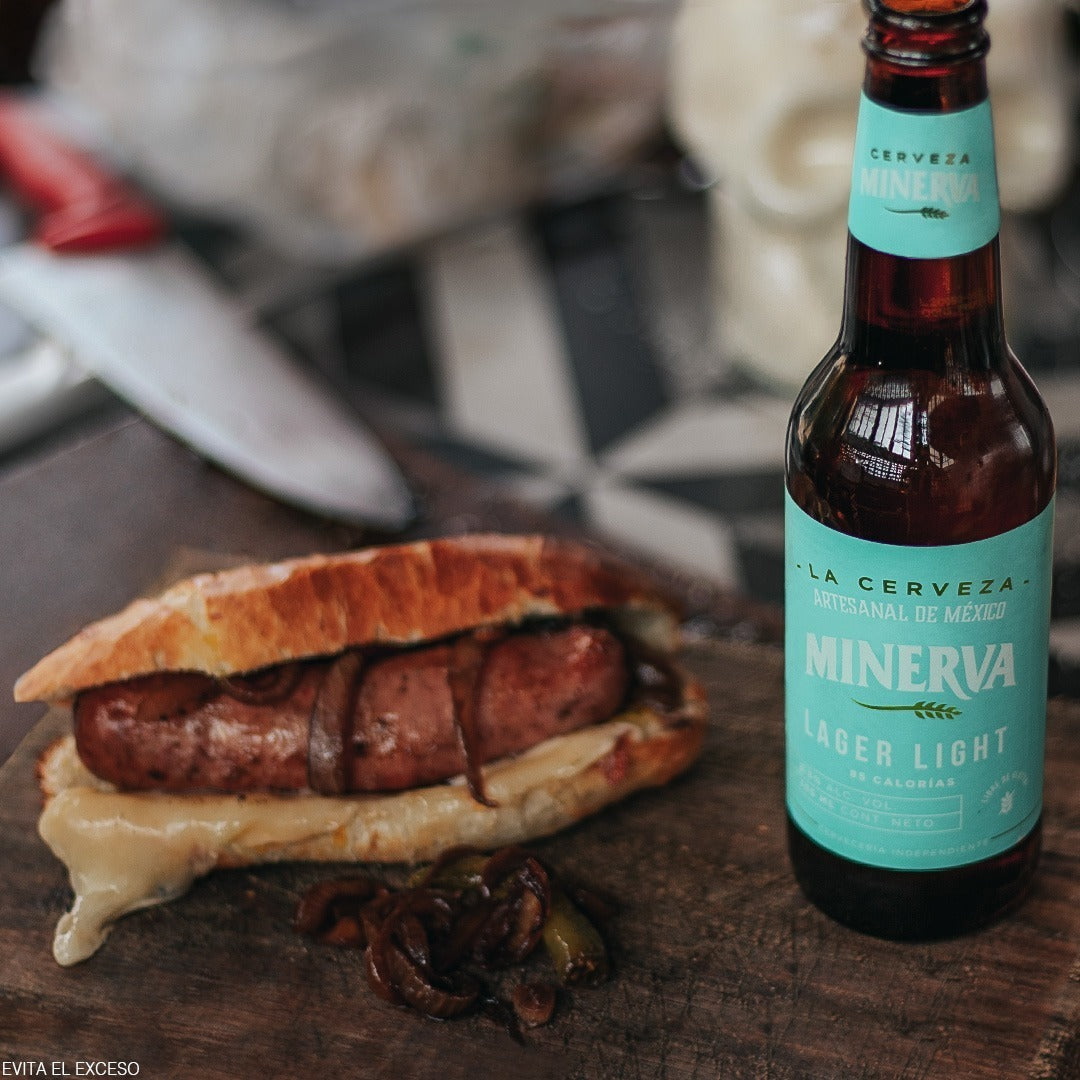Cerveza Artesanal Minerva Light Lager 355ml