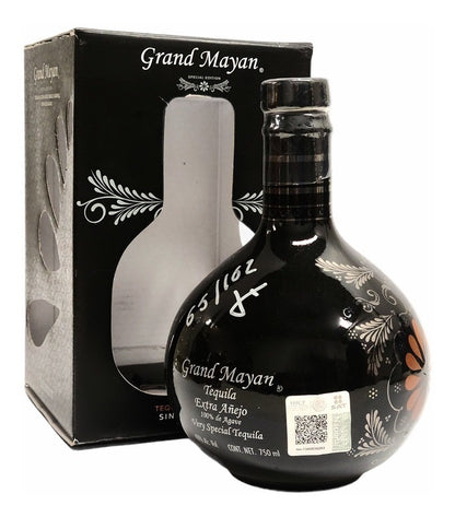 Tequila Artesanal Grand Mayan Extra Añejo 750ml