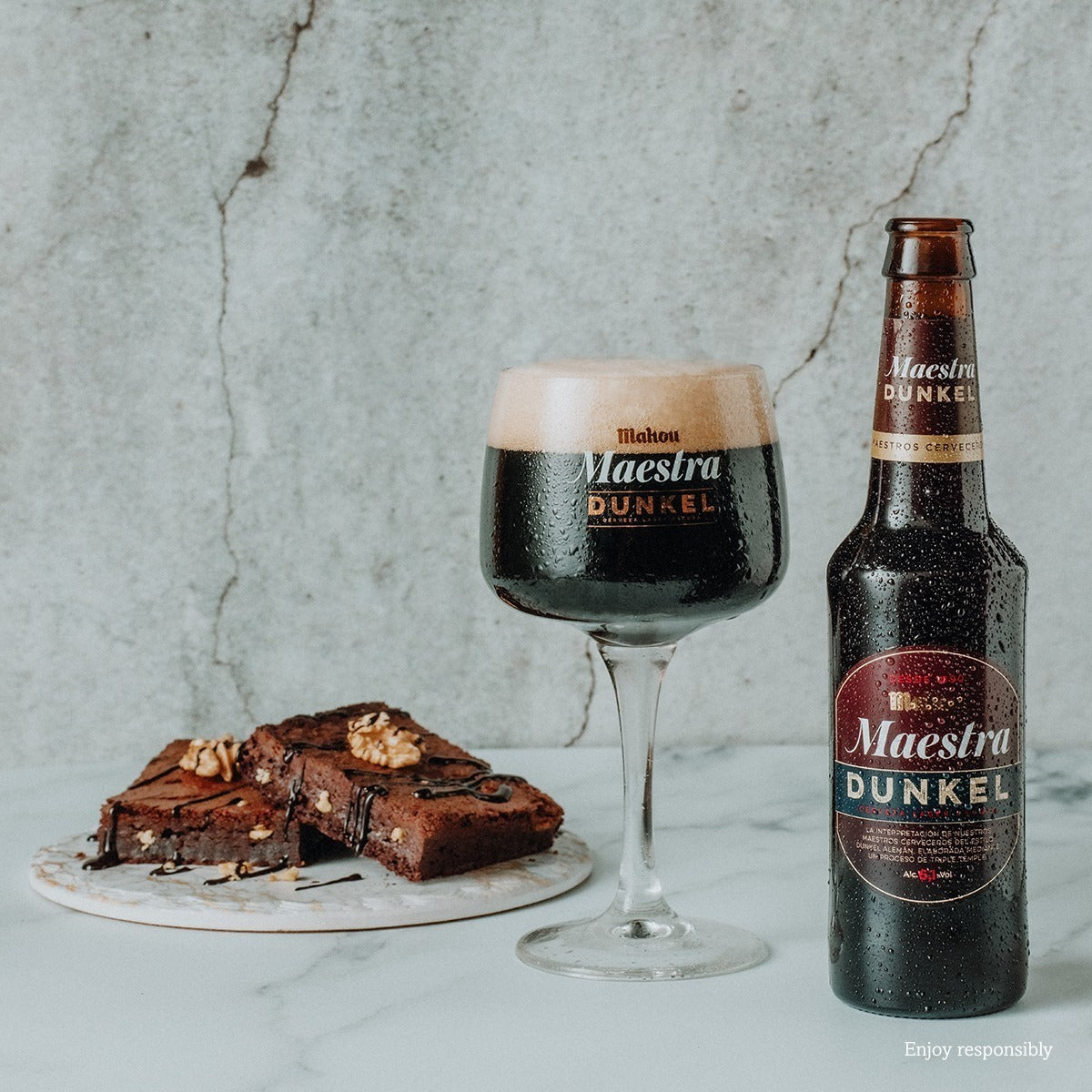 Cerveza Mahou Maestra Dunkel 330 Ml