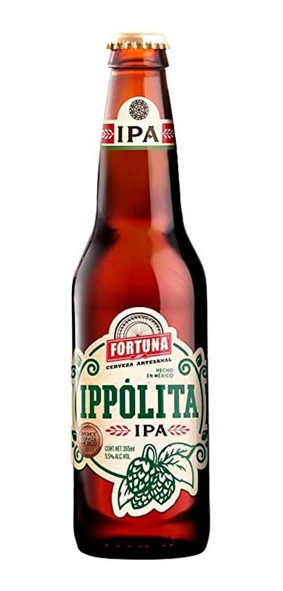 Cerveza Artesanal Fortuna Ippólita Ipa 355 Ml
