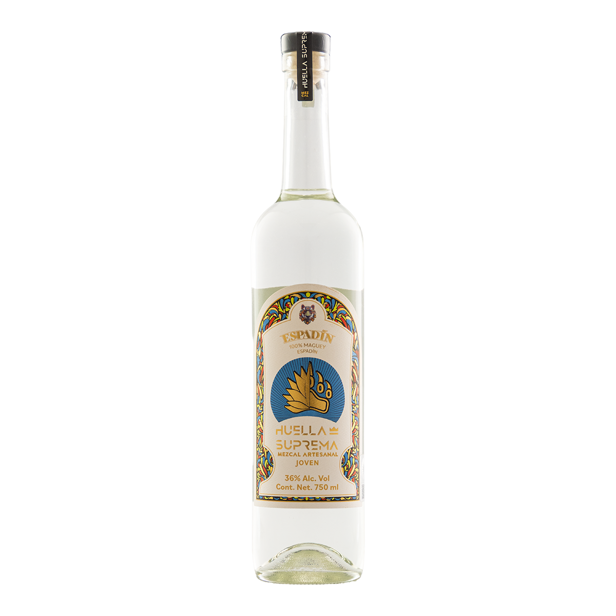 Mezcal Artesanal Huella Suprema Espadín 750 Ml