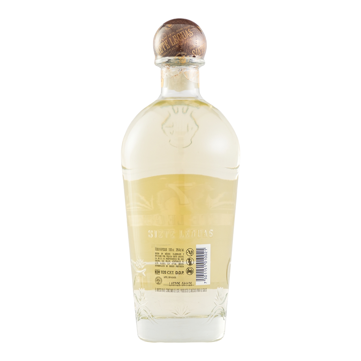 Tequila Siete Leguas Reposado Ensamble Artesanal 1000 ml