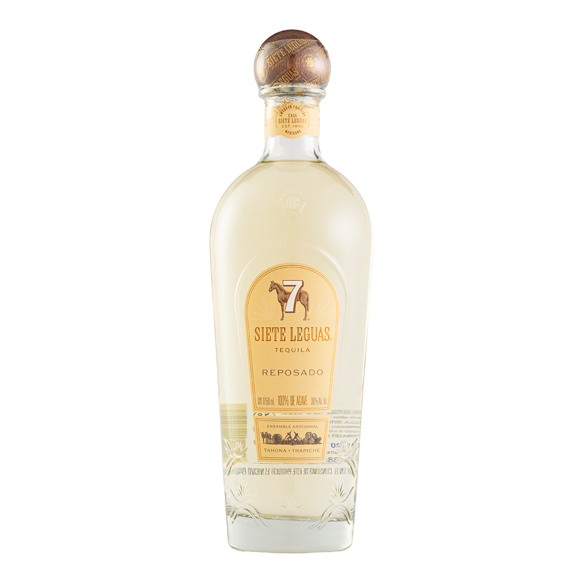 Tequila Siete Leguas Reposado Ensamble Artesanal 1750ml