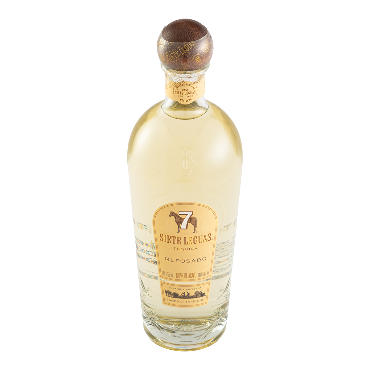 Tequila Siete Leguas Reposado Ensamble Artesanal 1750ml