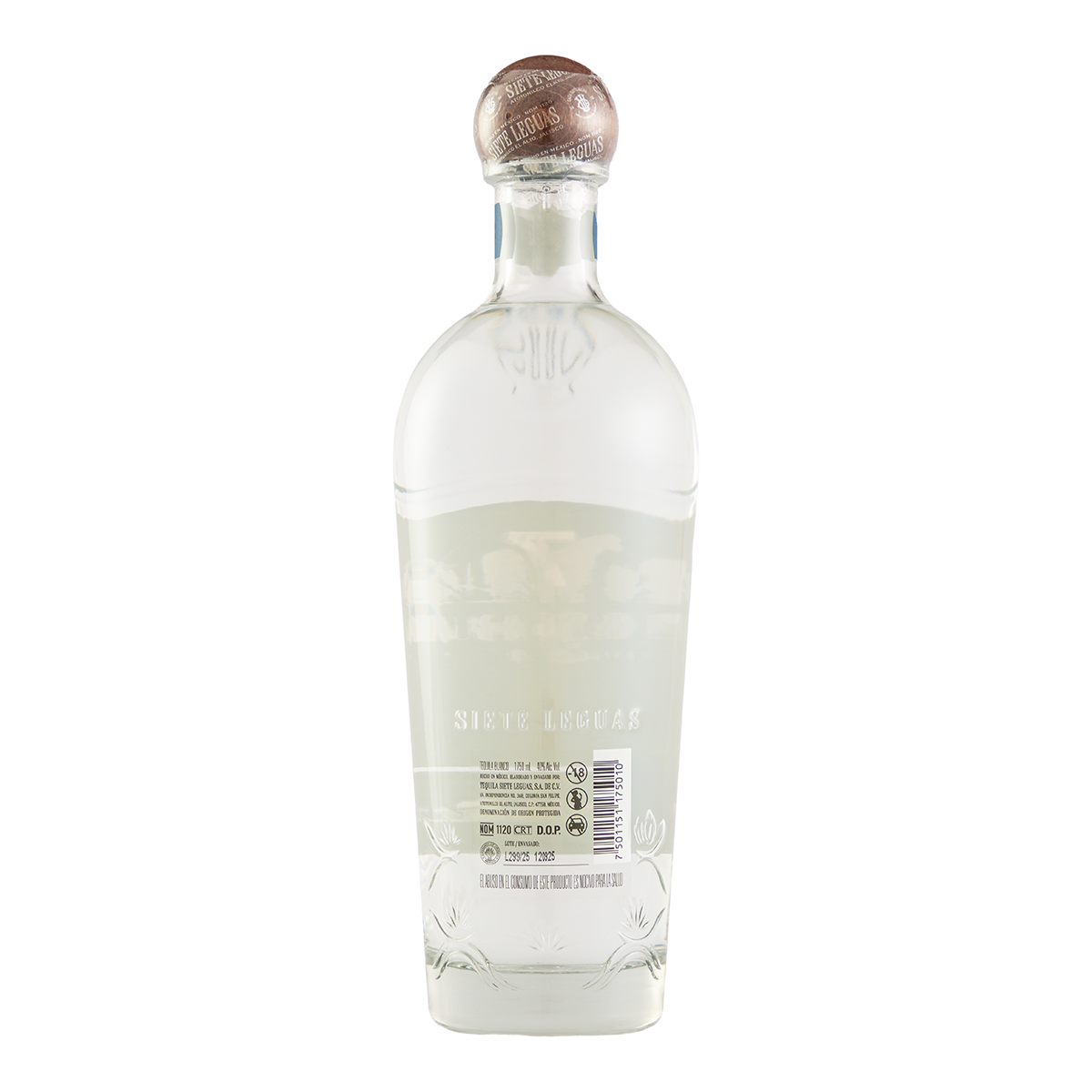 Tequila Siete Leguas Blanco Ensamble Artesanal 1750 Ml