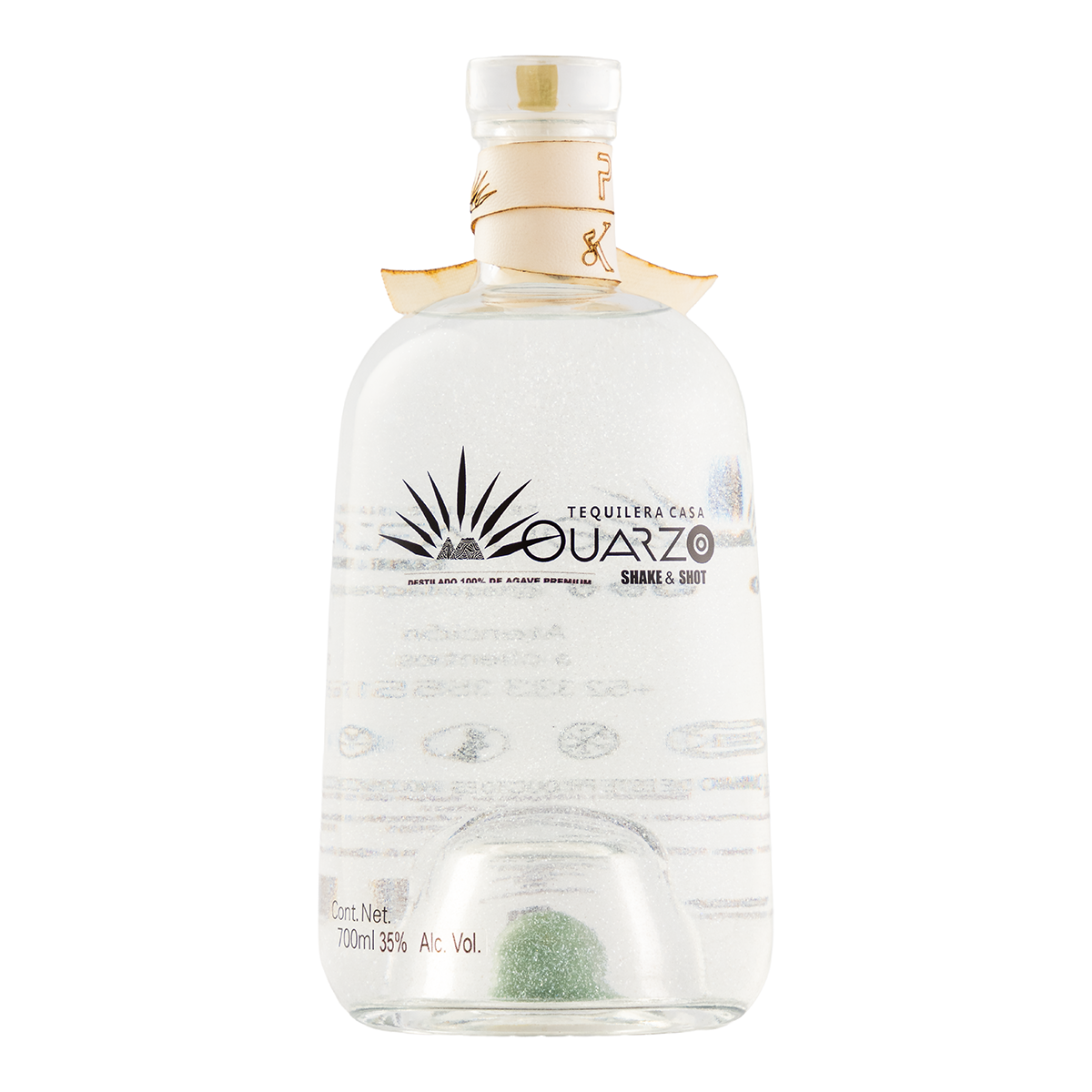 Tequila Quarzo Poder (Transparente) 700 Ml