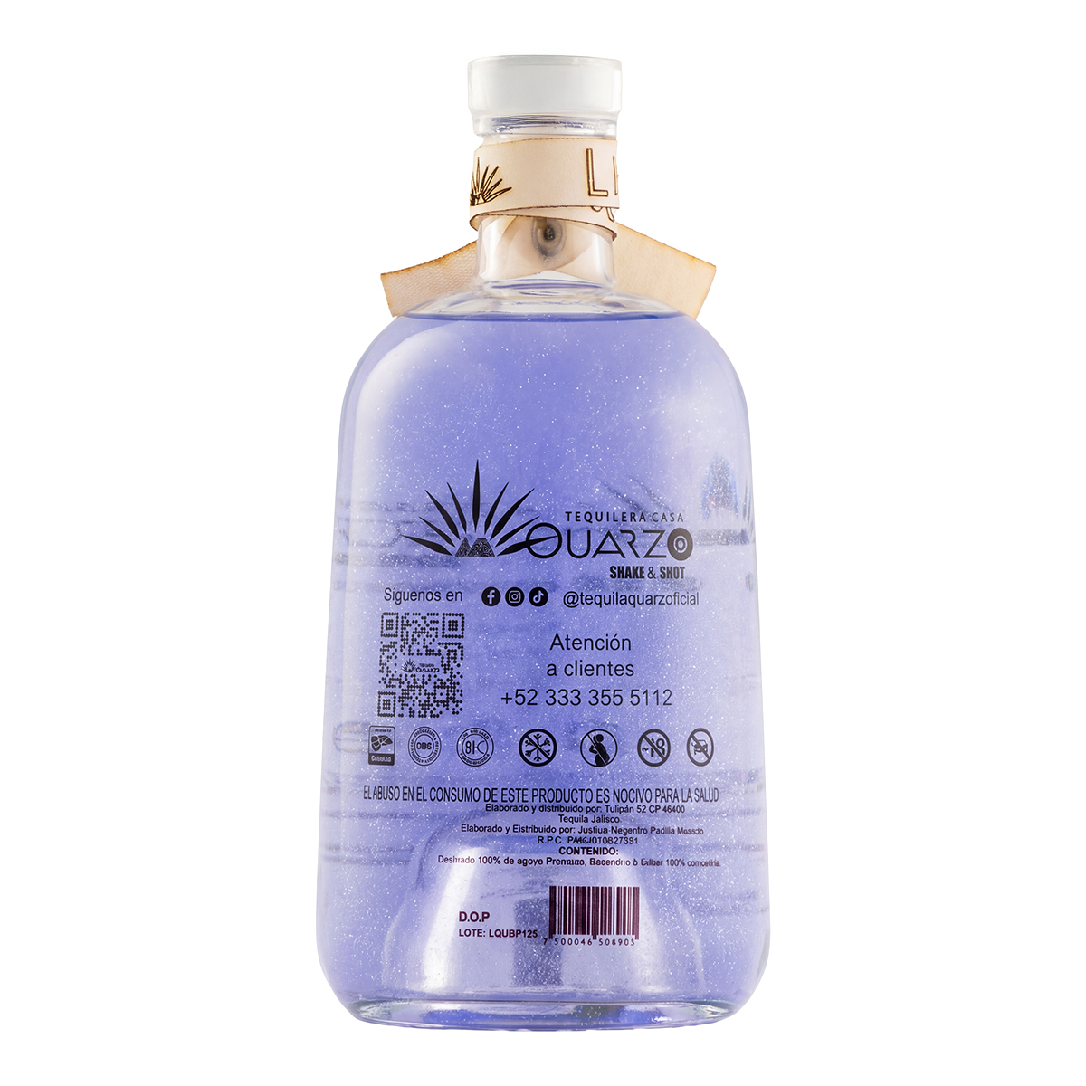 Tequila Quarzo Libertad (Morada) 700 Ml