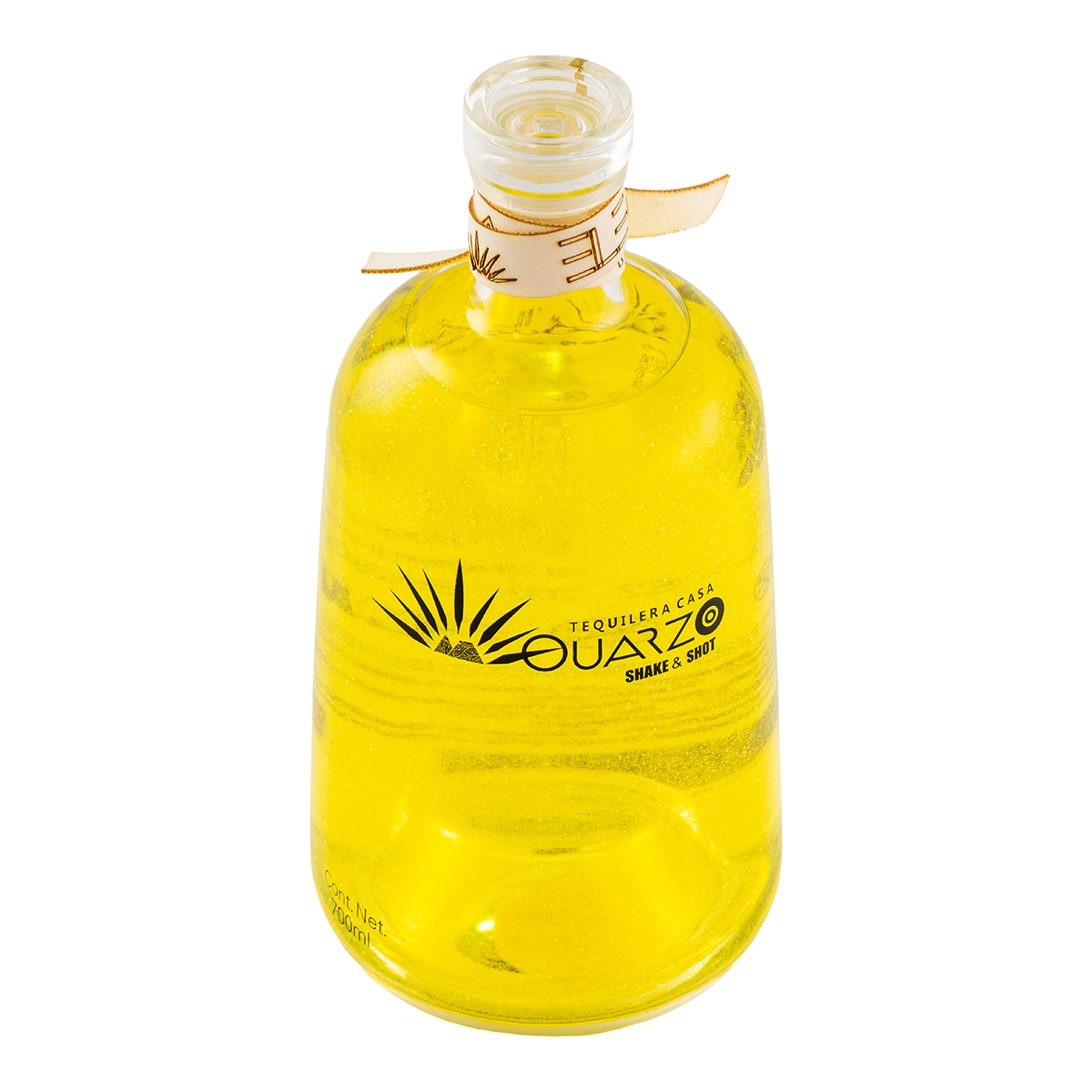 Tequila Quarzo Elegancia (Dorado) 700 Ml