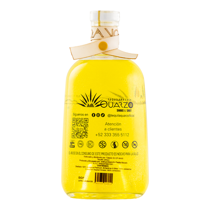 Tequila Quarzo Elegancia (Dorado) 700 Ml