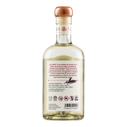 Raicilla de la Sierra Artesanal Bullmaro 750 Ml