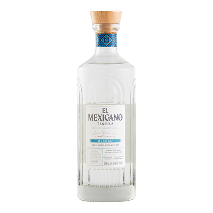 Tequila El Mexicano Blanco 100% De Agave 750ml