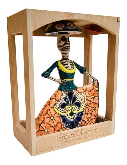Tequila Riqueza Azul Añejo 750 Ml