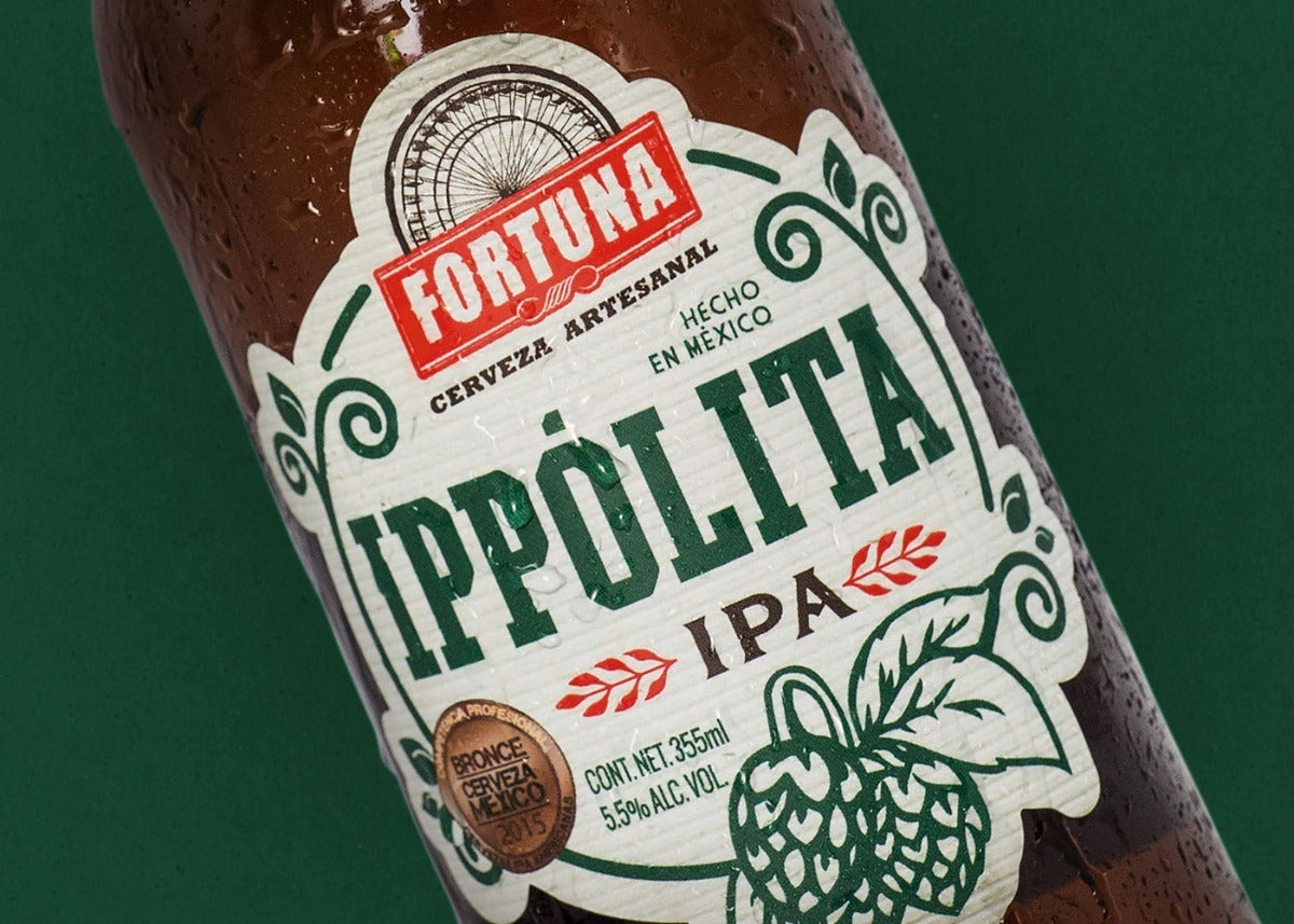 Cerveza Artesanal Fortuna Ippólita Ipa 355 Ml