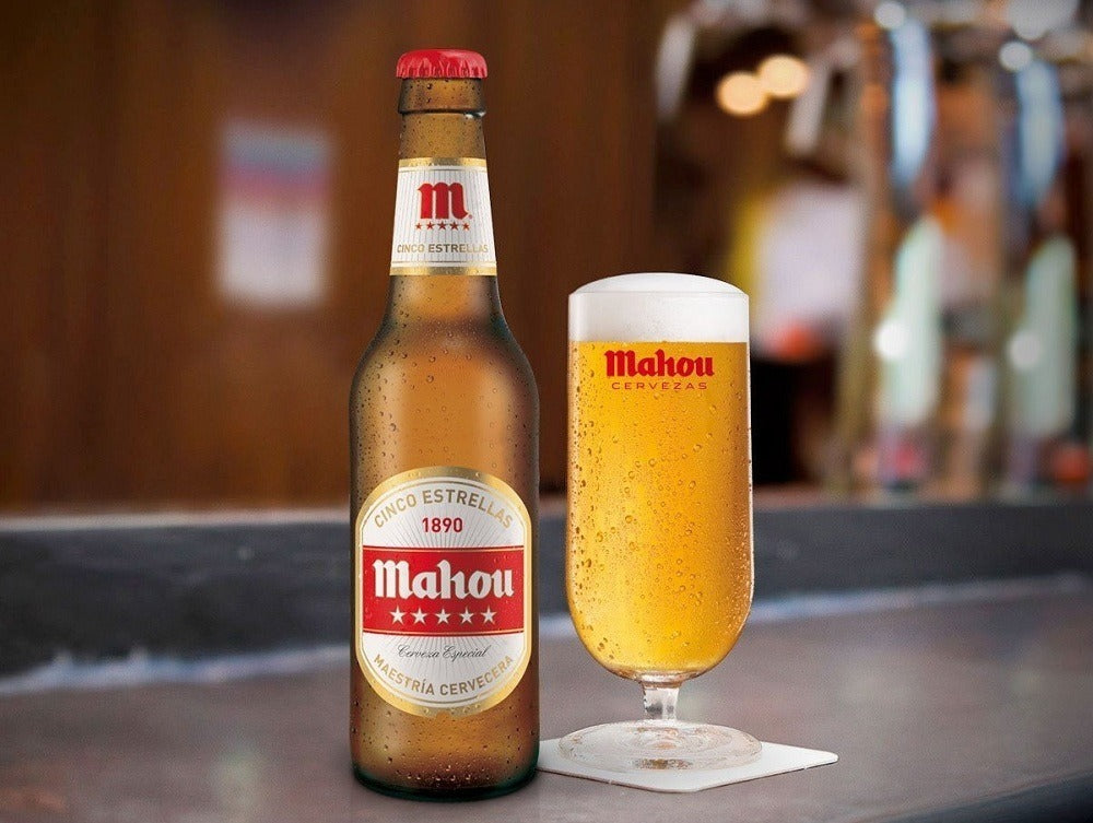 Cerveza Mahou 5 Estrellas 330ml