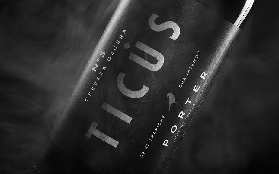 Cerveza Artesanal Ticús English Porter 355ml