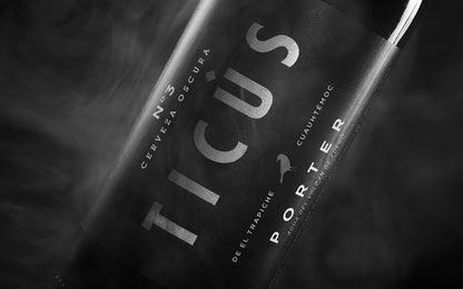 Cerveza Artesanal Ticús English Porter 355ml