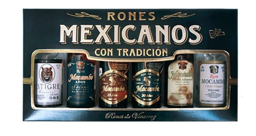 Estuche Rones Mexicanos Con Tradición 50ml