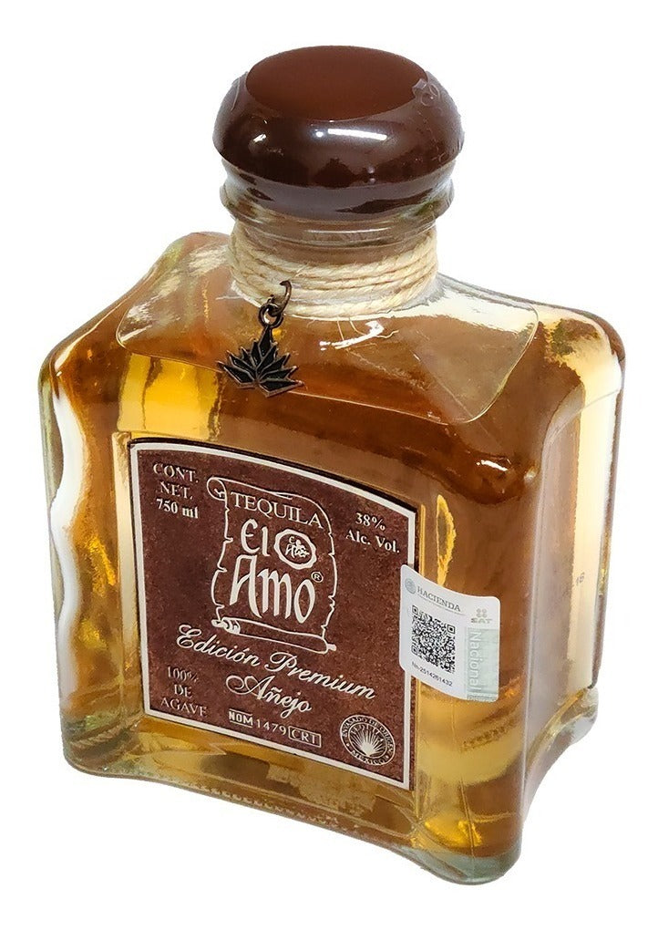 Tequila El Amo Añejo Edición Especial Premium 750ml