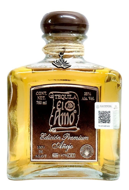 Tequila El Amo Añejo Edición Especial Premium 750ml