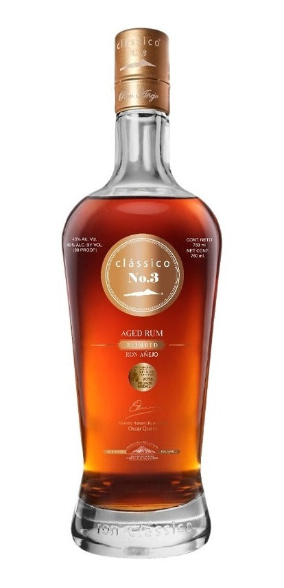 Ron Añejo Clássico No.3 Blended 750 Ml