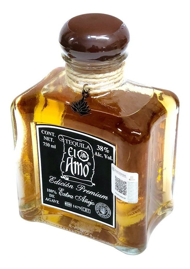 Tequila El Amo Extra Añejo Edición Especial Premium 750ml