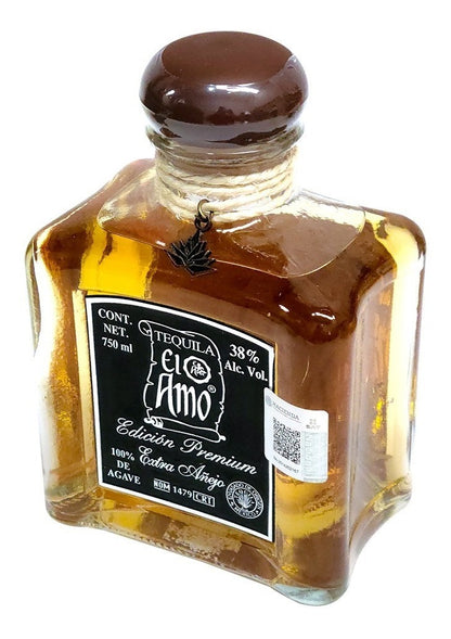 Tequila El Amo Extra Añejo Edición Especial Premium 750ml