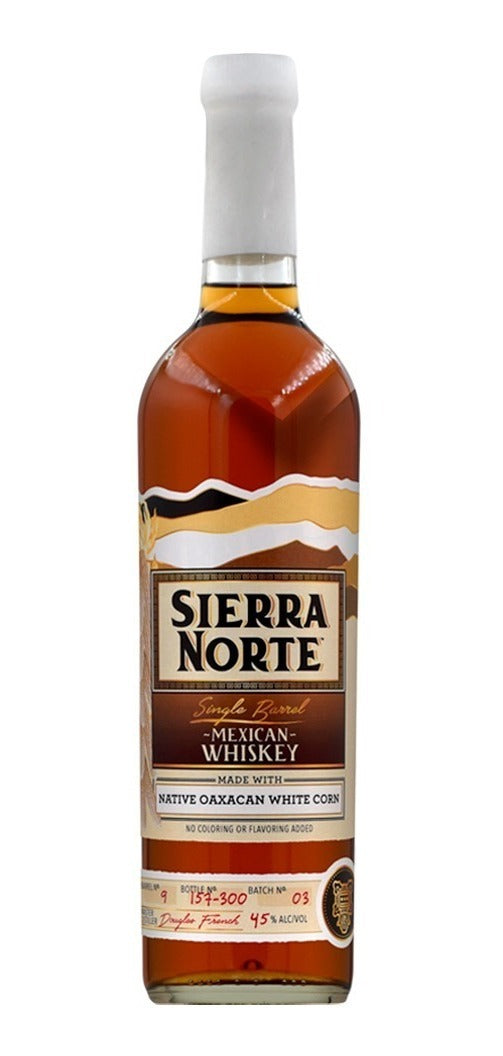 Whiskey Oaxaqueño Sierra Norte Maíz Blanco 750ml