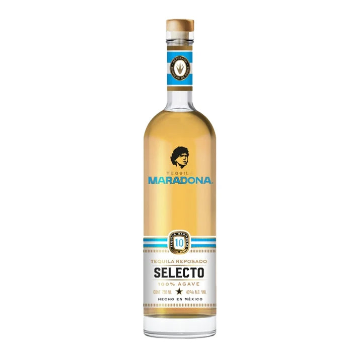 Tequila Maradona Reposado Selecto 750 Ml