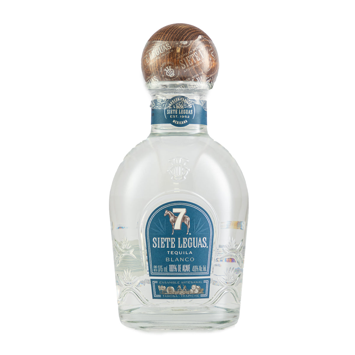 Tequila Siete Leguas Blanco Ensamble Artesanal 375 Ml