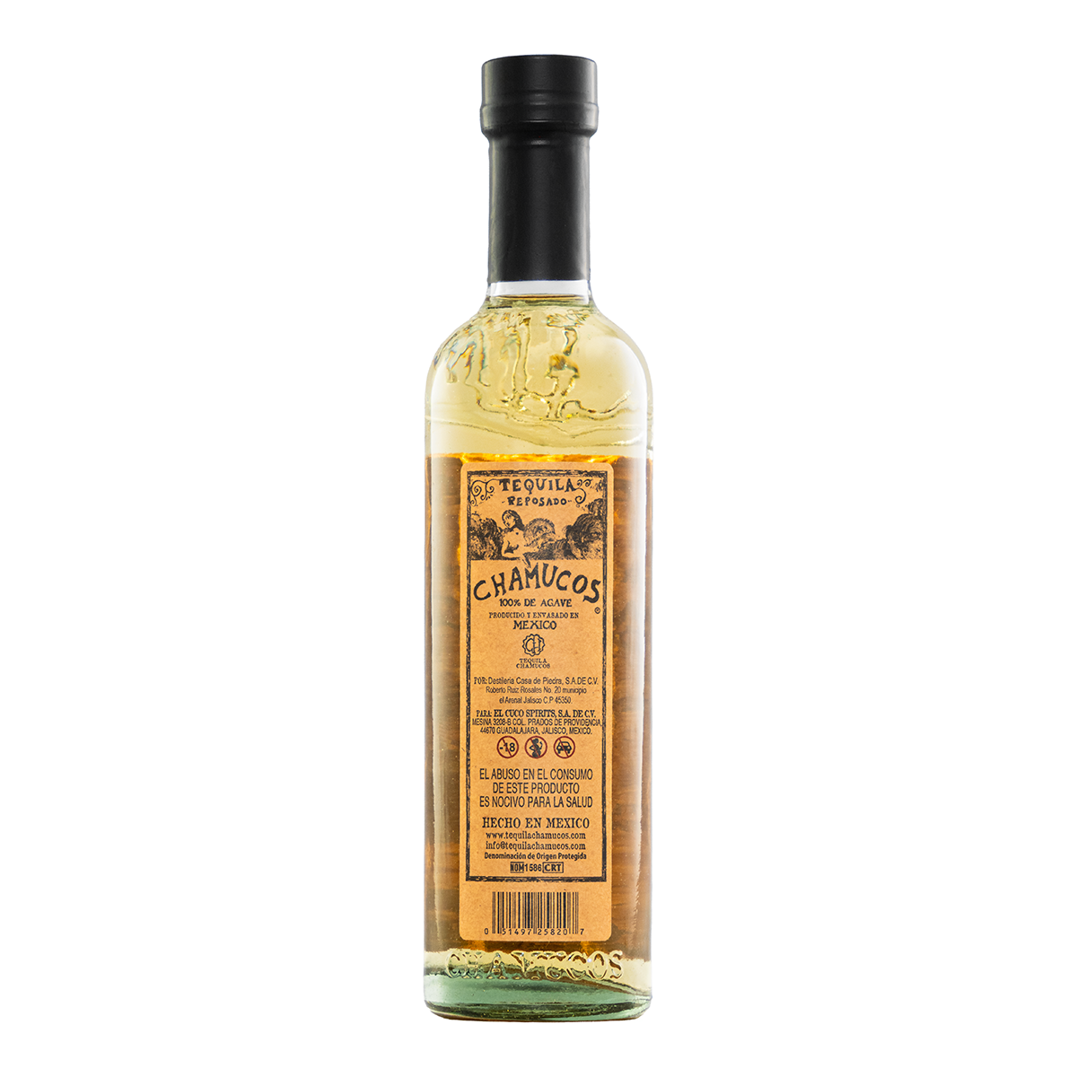 Tequila Chamucos Reposado 750 Ml