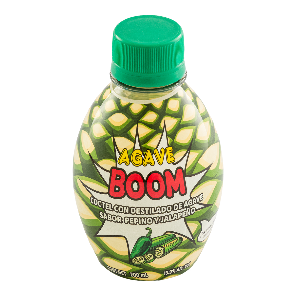 Bebida Margarita Agave Boom Pepino-Jalapeño 200 Ml