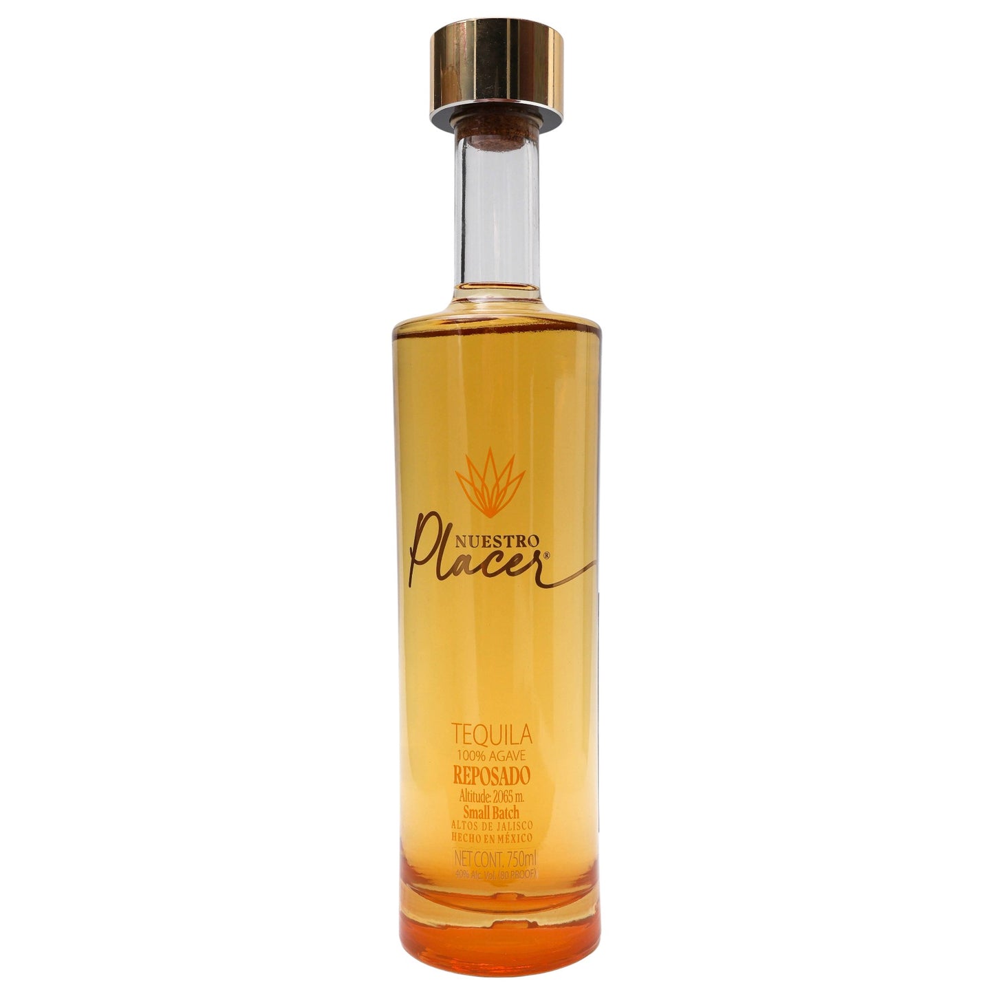 Tequila Nuestro Placer Reposado 750 Ml